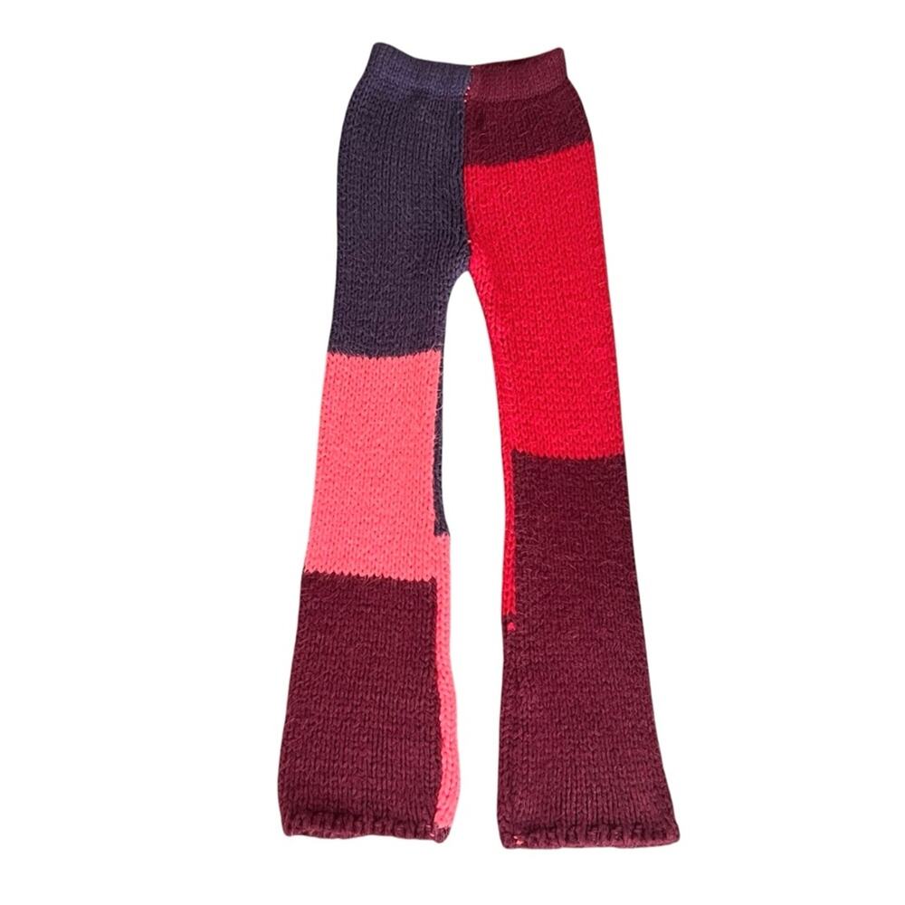 Saachi Women’s Colorblock Patchwork Cable Knit Pu… - image 6